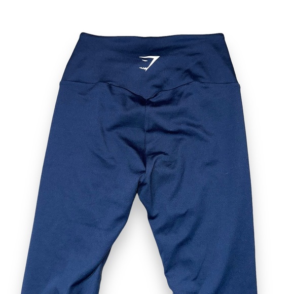 Gymshark Women’s Training Leggings High Waist Navy Blue Small - Picture 6 of 8